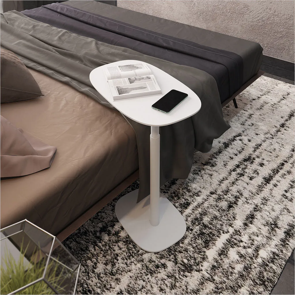 Lift Laptop Table - White