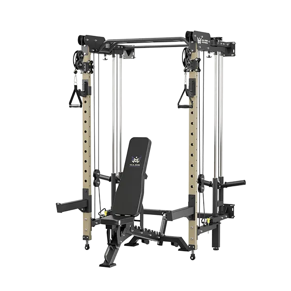 MAJOR FITNESS Lightning F35 Folding Power Rack All-In-One Home Gym