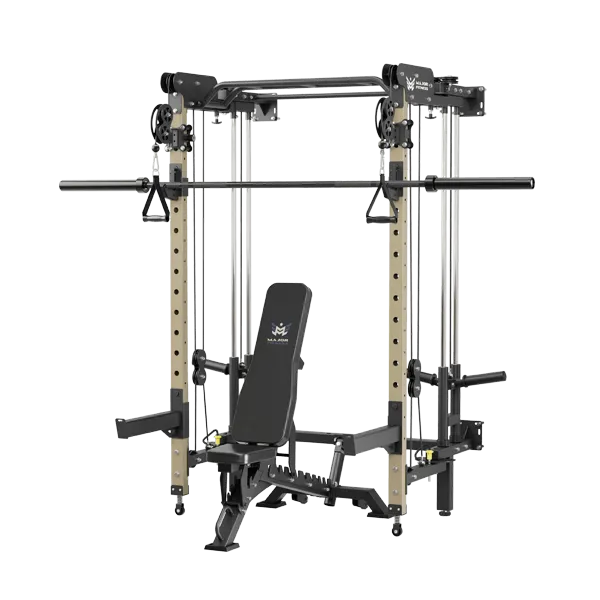MAJOR FITNESS Lightning F35 Folding Power Rack All-In-One Home Gym