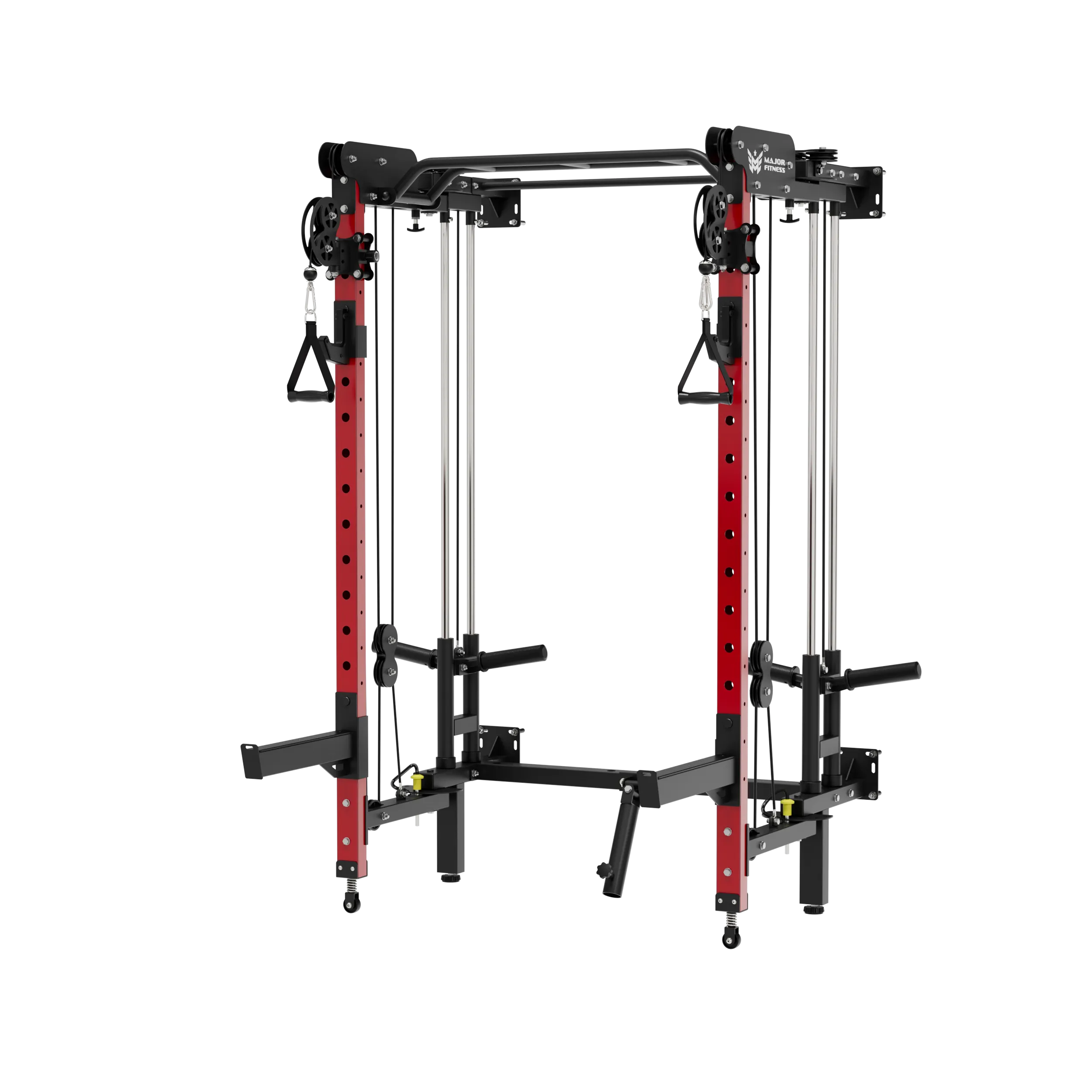 MAJOR FITNESS Lightning F35 Folding Power Rack All-In-One Home Gym
