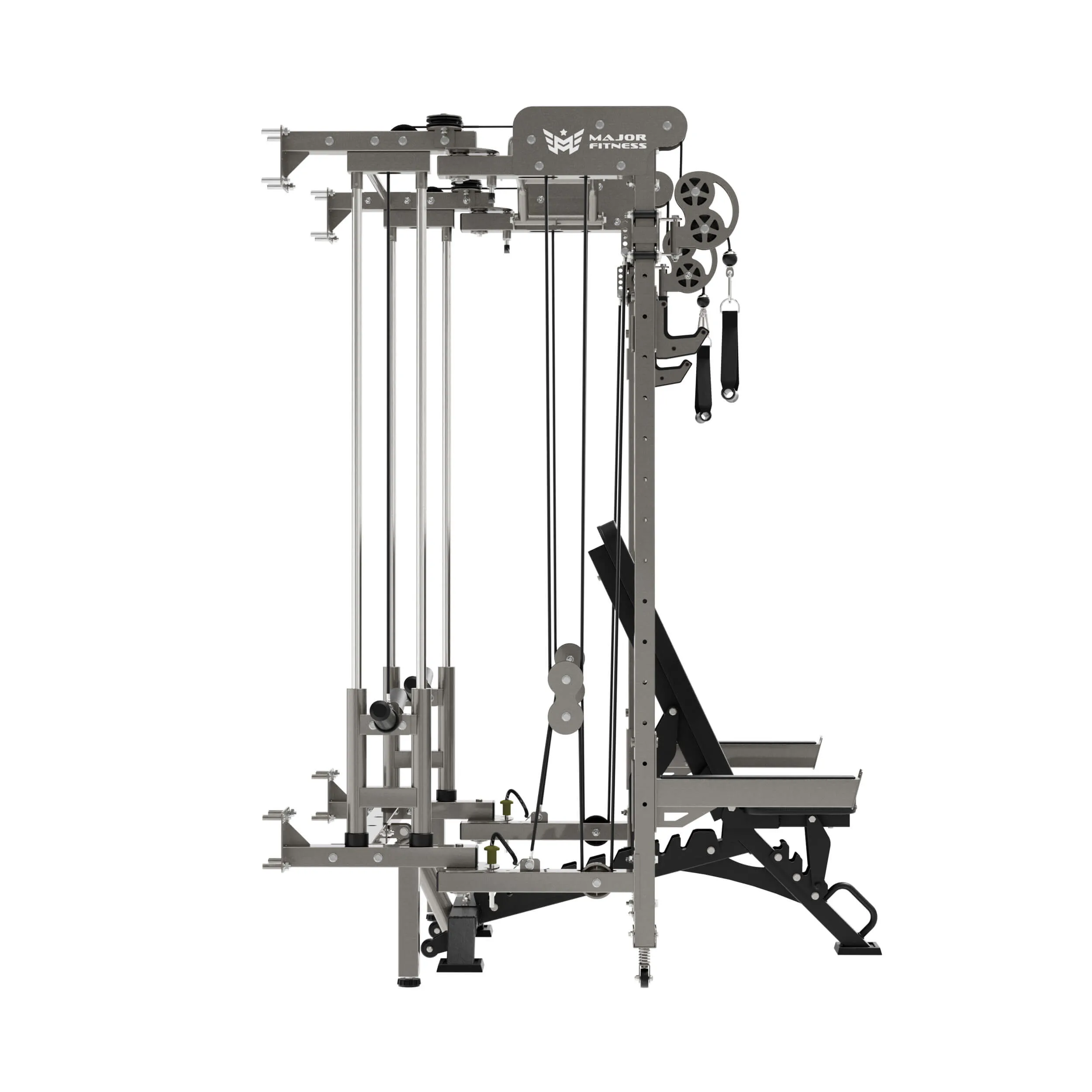 MAJOR FITNESS Lightning F35 Folding Power Rack All-In-One Home Gym