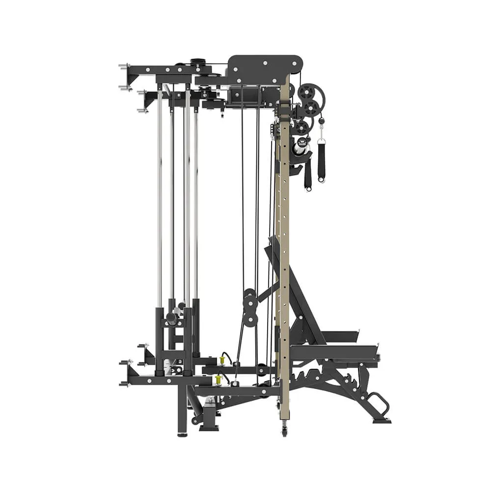 MAJOR FITNESS Lightning F35 Folding Power Rack All-In-One Home Gym