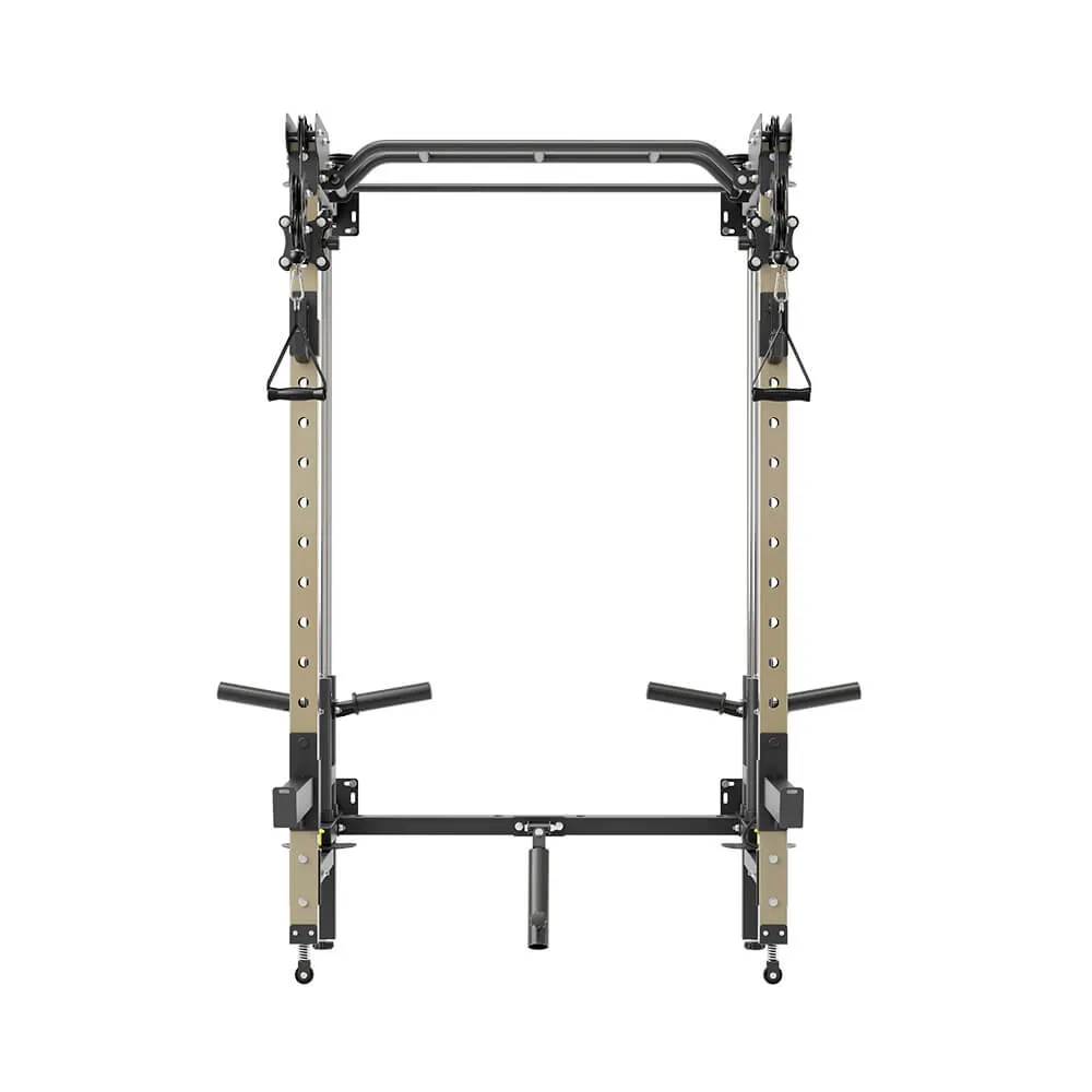 MAJOR FITNESS Lightning F35 Folding Power Rack All-In-One Home Gym