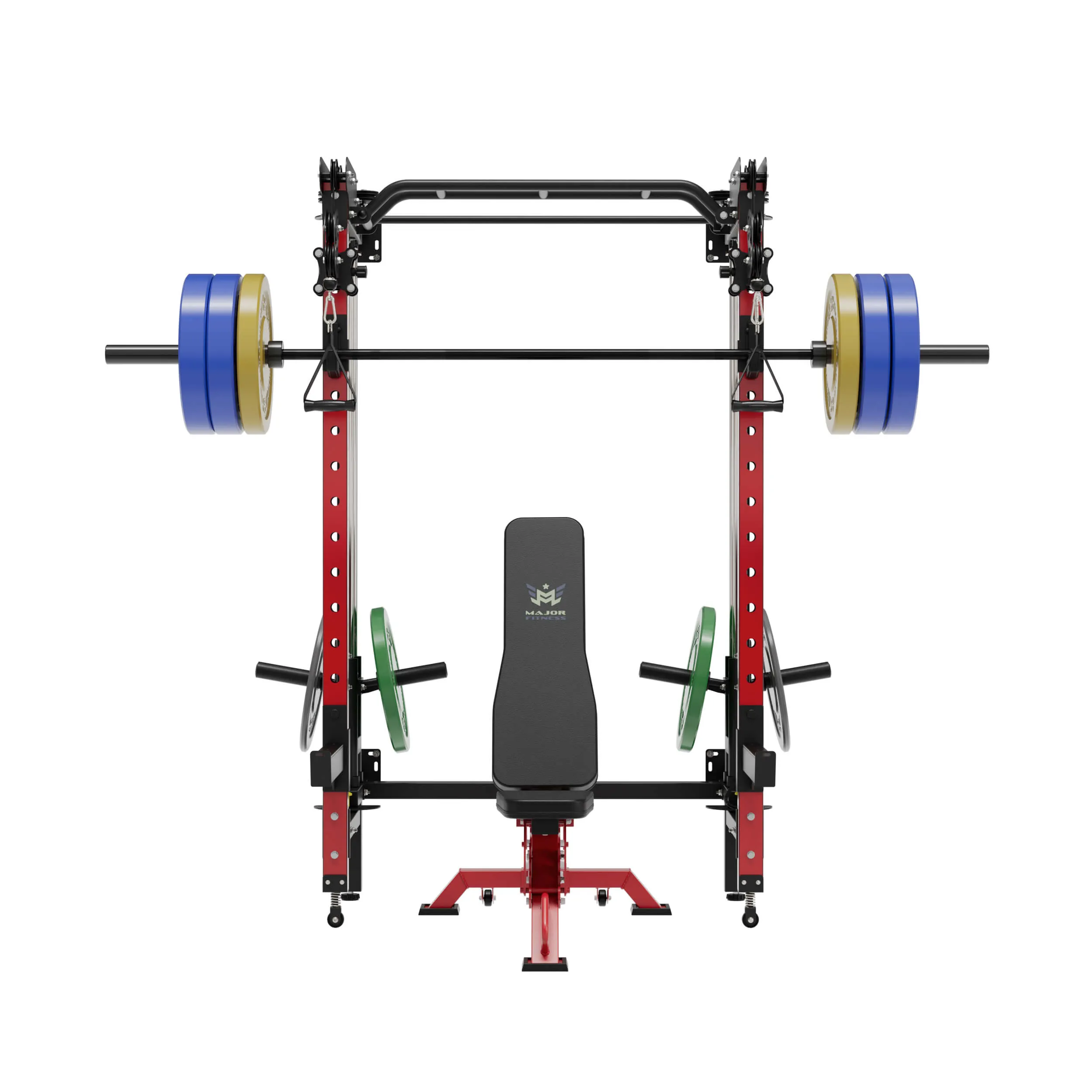 MAJOR FITNESS Lightning F35 Folding Power Rack All-In-One Home Gym