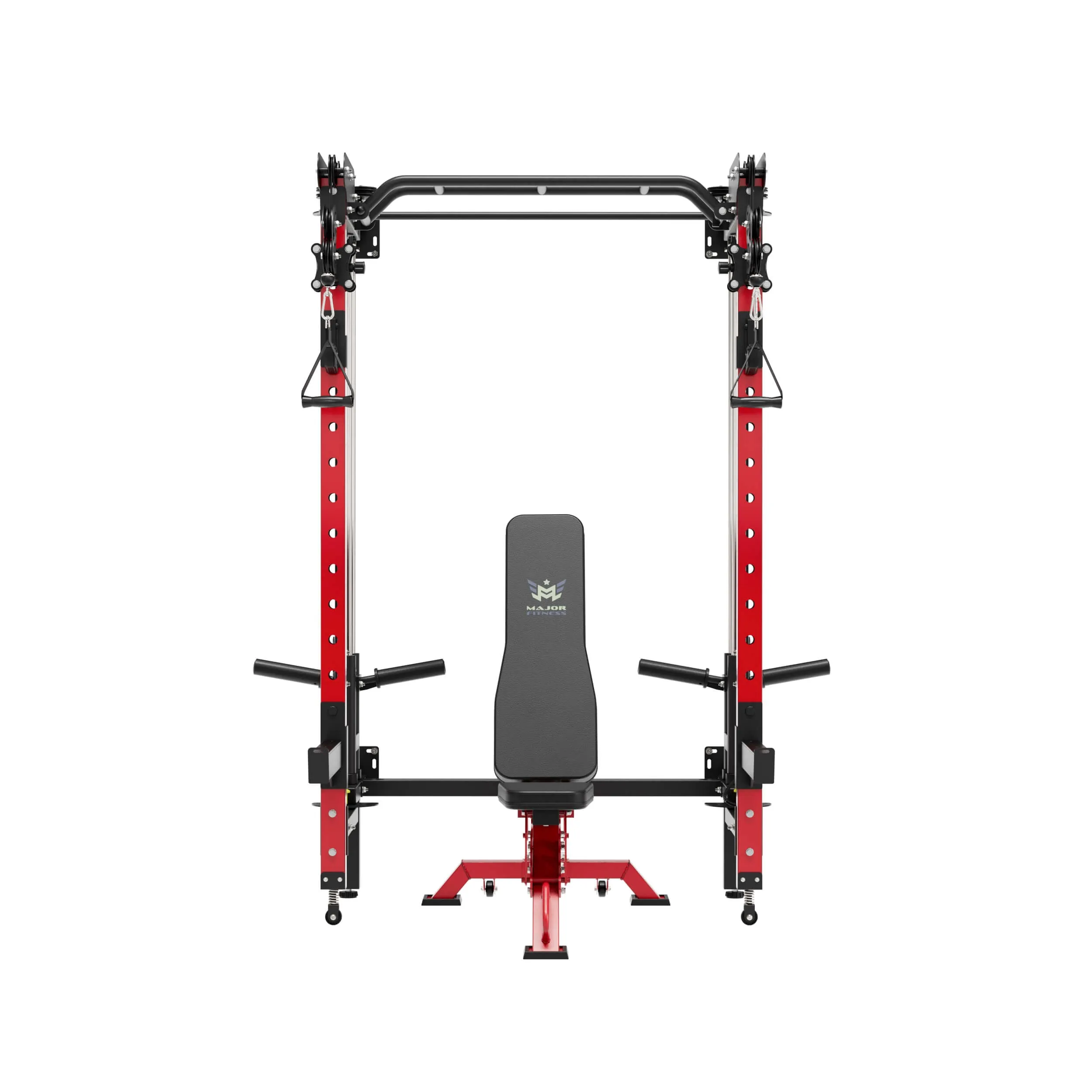 MAJOR FITNESS Lightning F35 Folding Power Rack All-In-One Home Gym