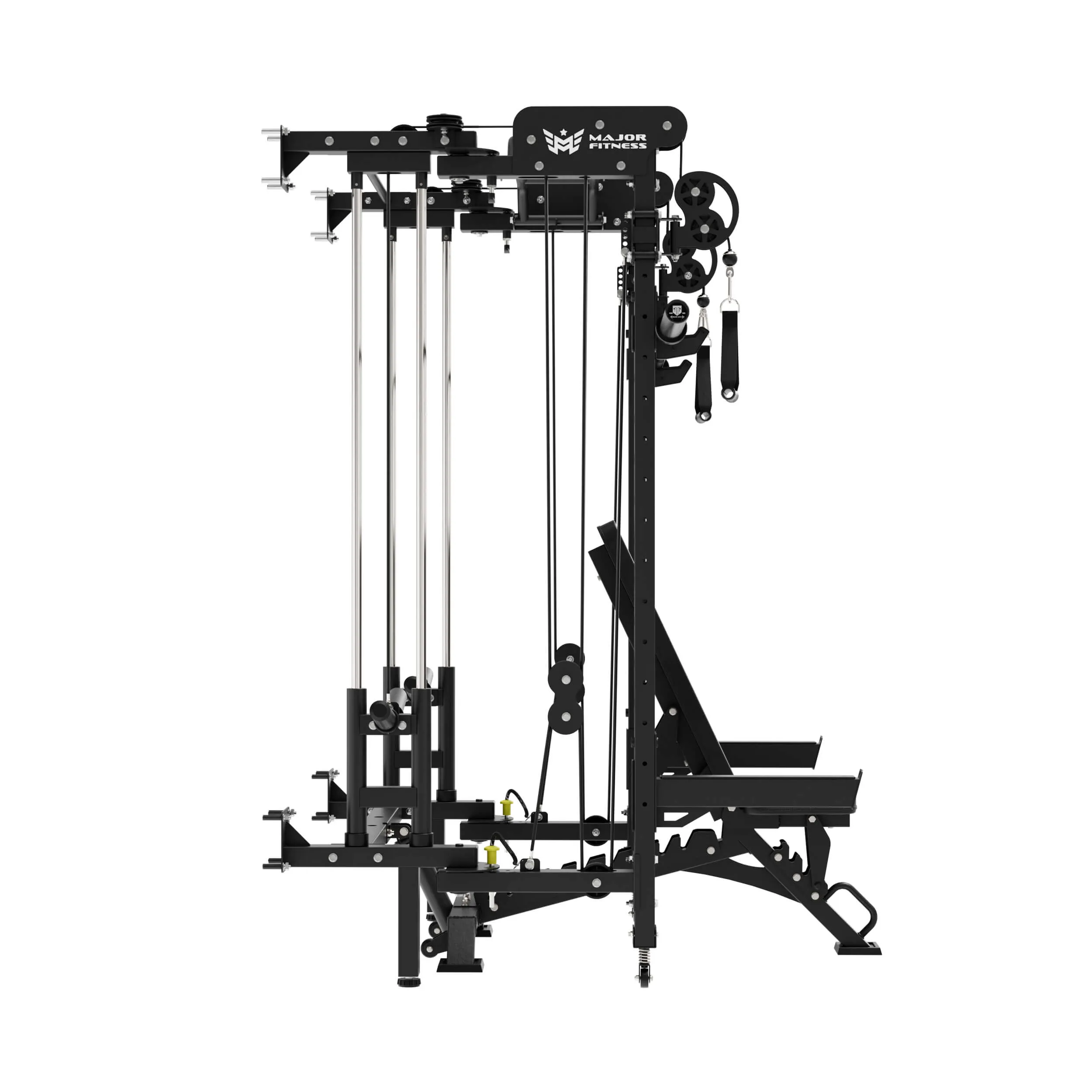 MAJOR FITNESS Lightning F35 Folding Power Rack All-In-One Home Gym