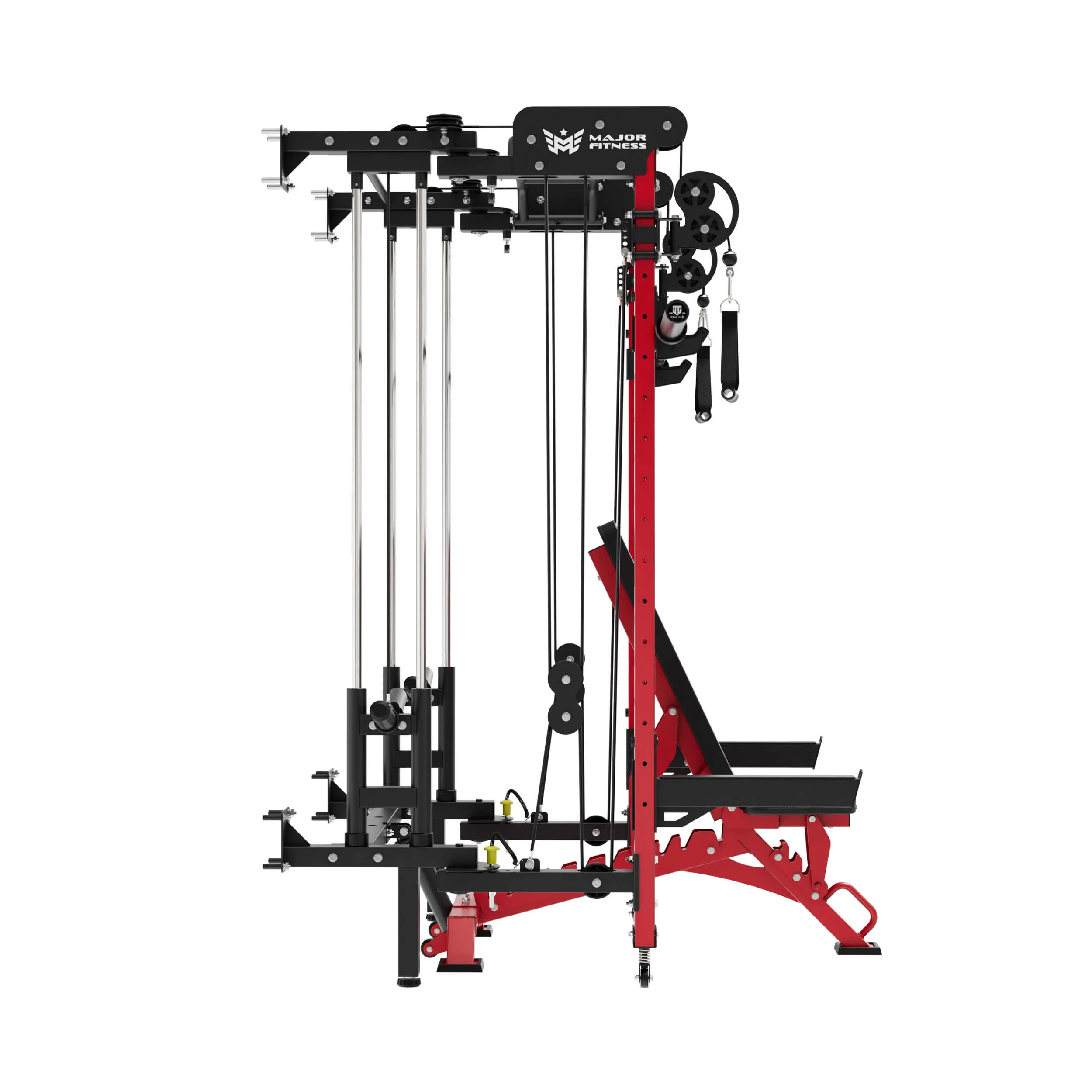 MAJOR FITNESS Lightning F35 Folding Power Rack All-In-One Home Gym