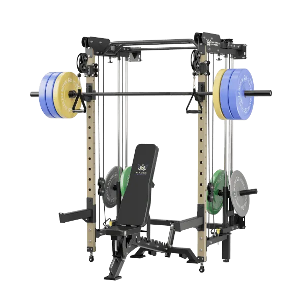 MAJOR FITNESS Lightning F35 Folding Power Rack All-In-One Home Gym