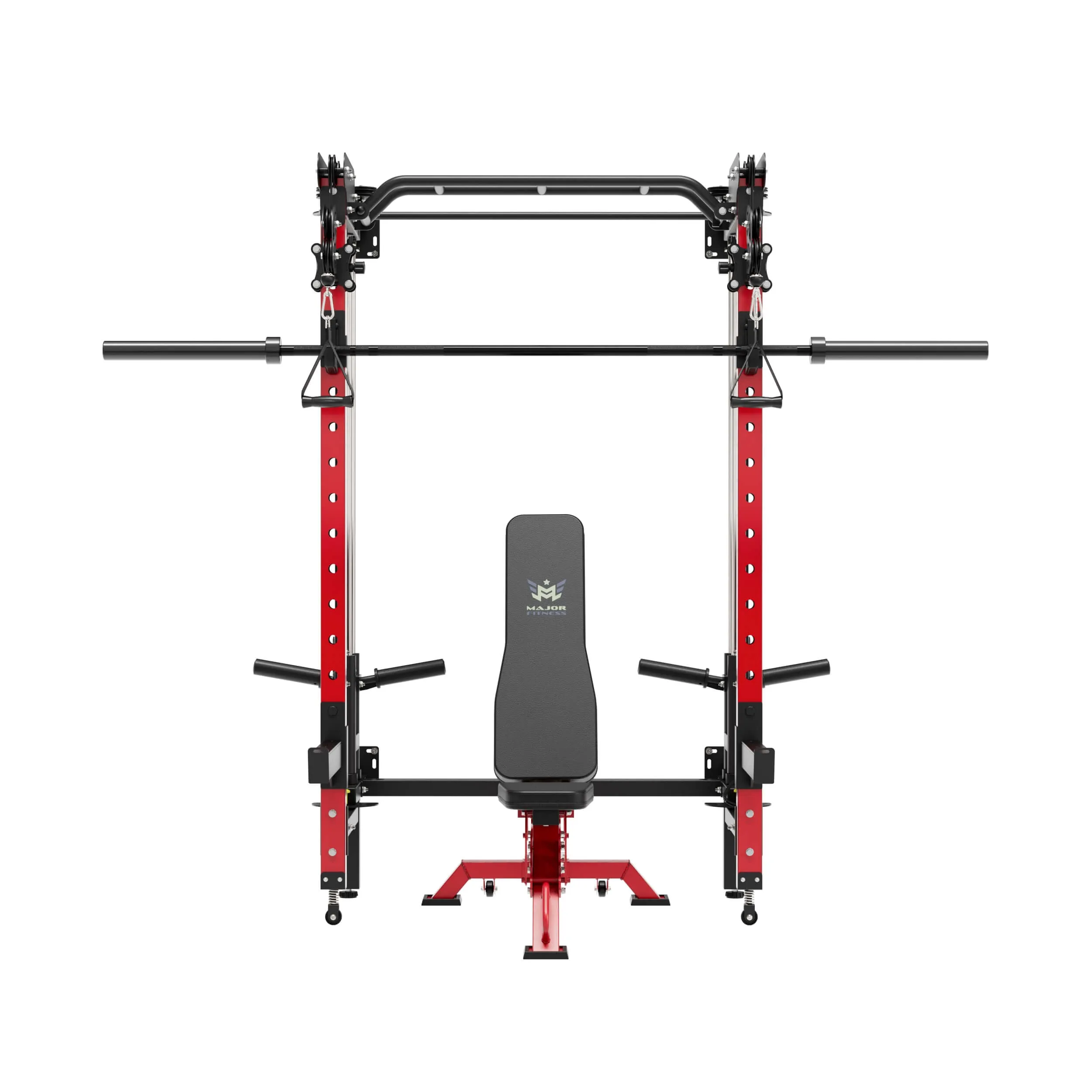 MAJOR FITNESS Lightning F35 Folding Power Rack All-In-One Home Gym