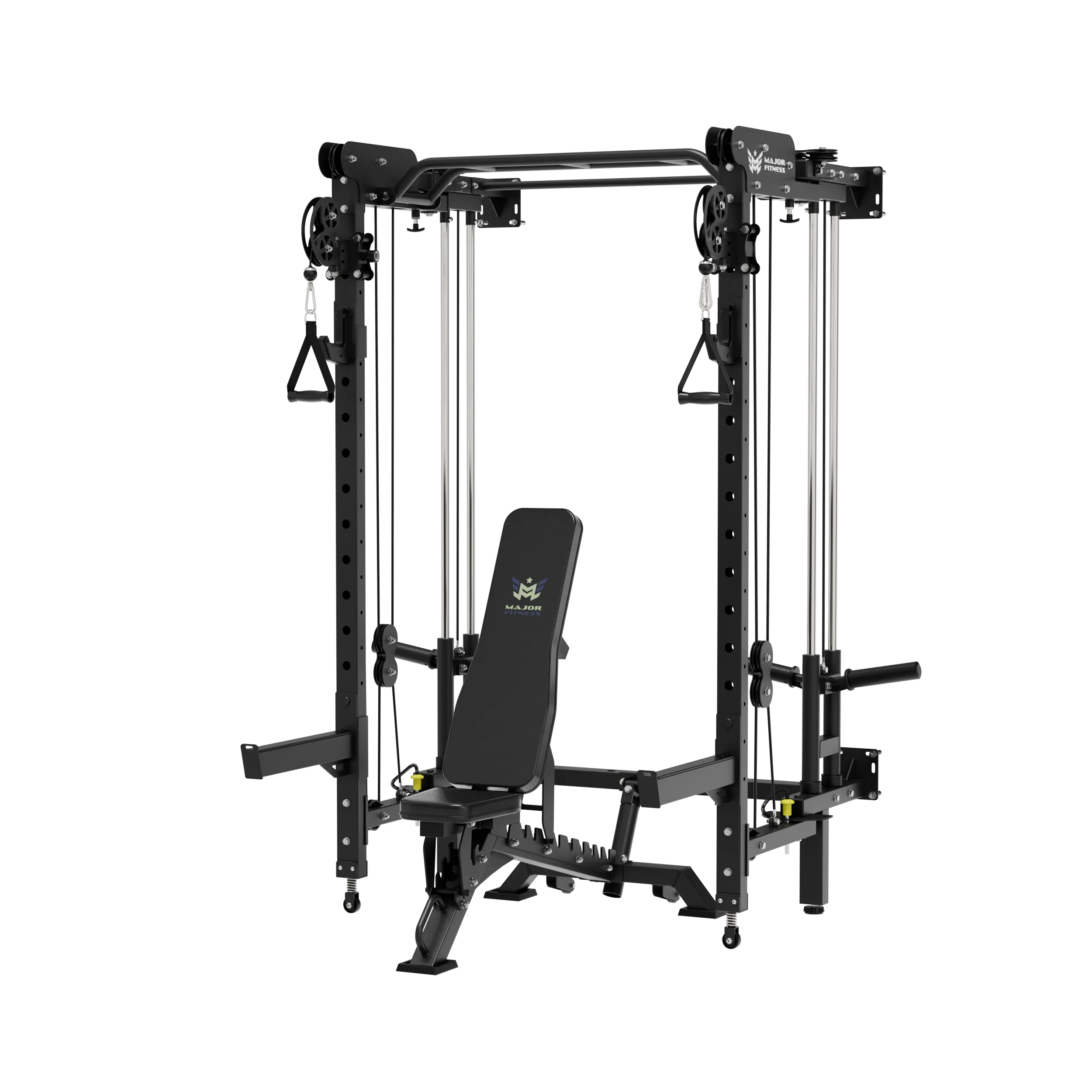 MAJOR FITNESS Lightning F35 Folding Power Rack All-In-One Home Gym