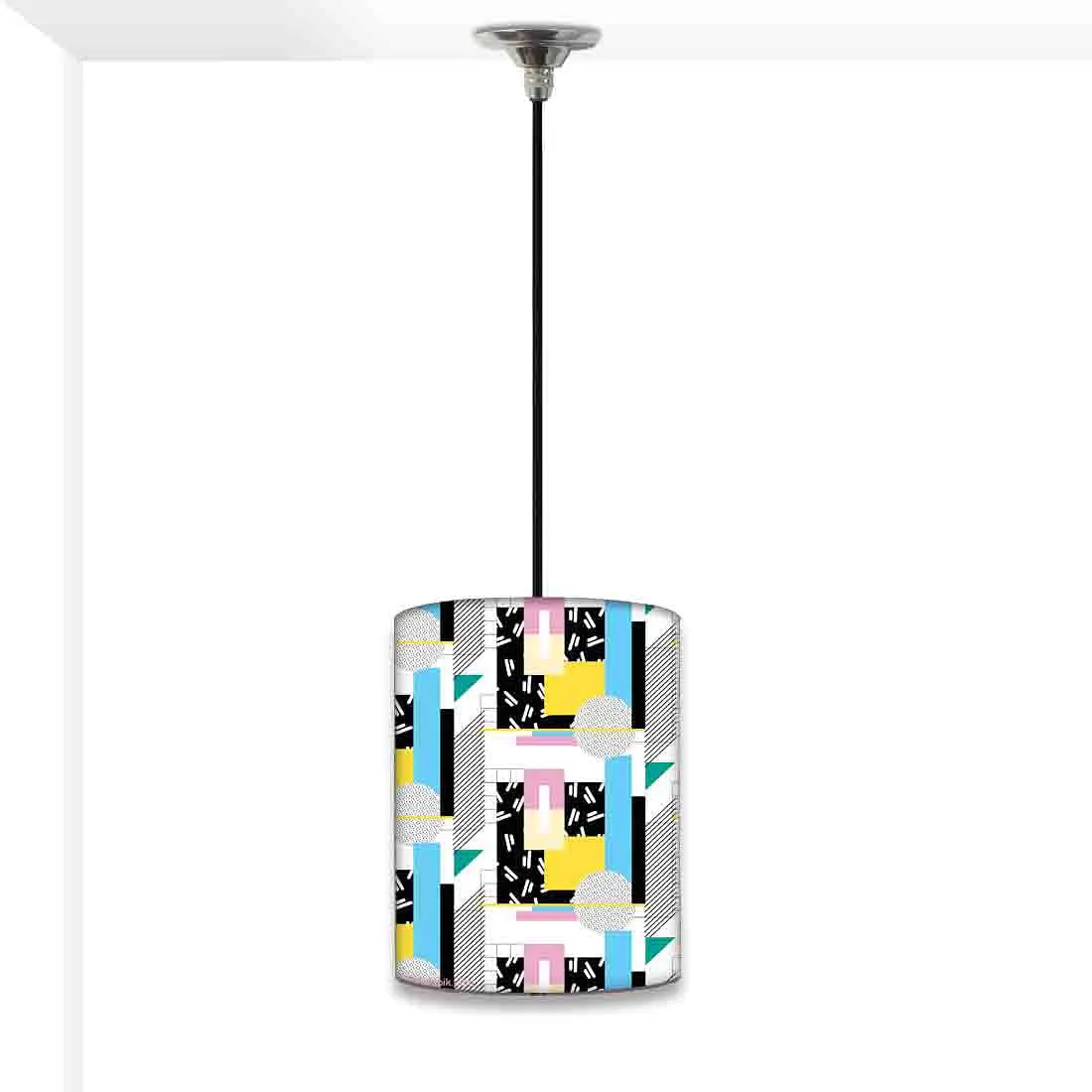Mini Ceiling Hanging Pendant Lamp - Box Pattern
