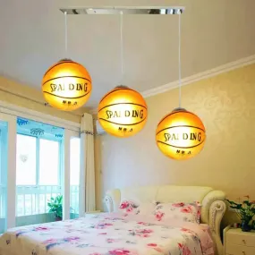 Modern 3-Light Chrome Ceiling Hanging Lamps for Bedroom – Boys Room