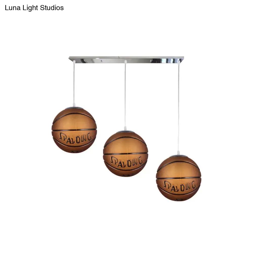 Modern 3-Light Chrome Ceiling Hanging Lamps for Bedroom – Boys Room