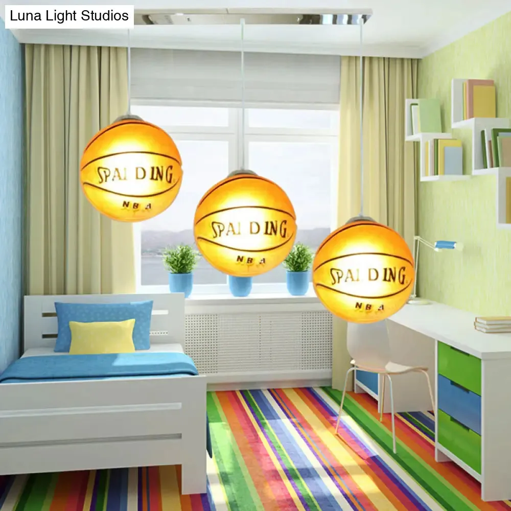 Modern 3-Light Chrome Ceiling Hanging Lamps for Bedroom – Boys Room