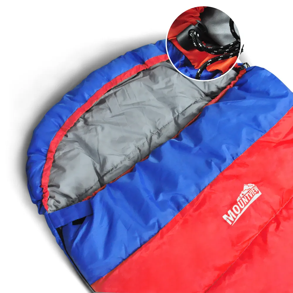 NNEDPE Camping Sleeping Bag Outdoor Thermal Hiking Tent Winter King 100x190cm