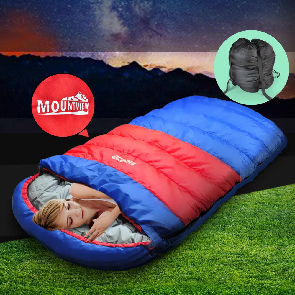 NNEDPE Camping Sleeping Bag Outdoor Thermal Hiking Tent Winter King 100x190cm