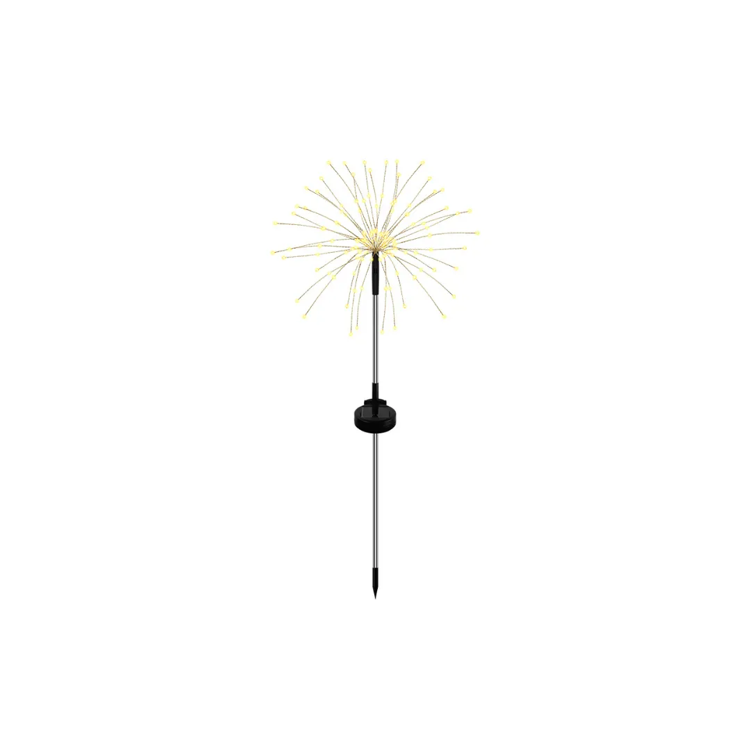 Pack of 2 | Solar 120 lamp fireworks lamp (Random Colors)