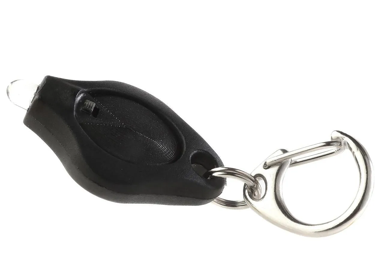 Photon Micro-Light II LED Keychain Flashlight, Black