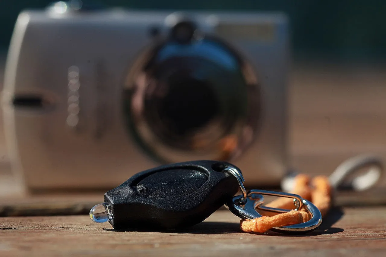 Photon Micro-Light II LED Keychain Flashlight, Black