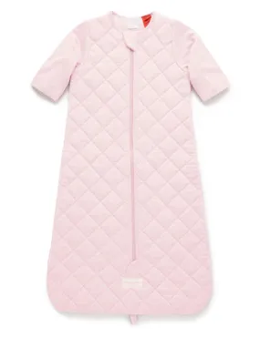 Purebaby Organic Long Sleeve Sleepbag 2 TOG - Soft Pink Melange