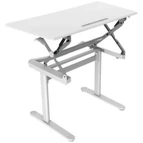 Rapid Surge Height Adjustable Desk 590 X 1190Mm White
