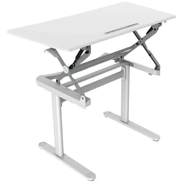 Rapid Surge Height Adjustable Desk 590 X 1190Mm White