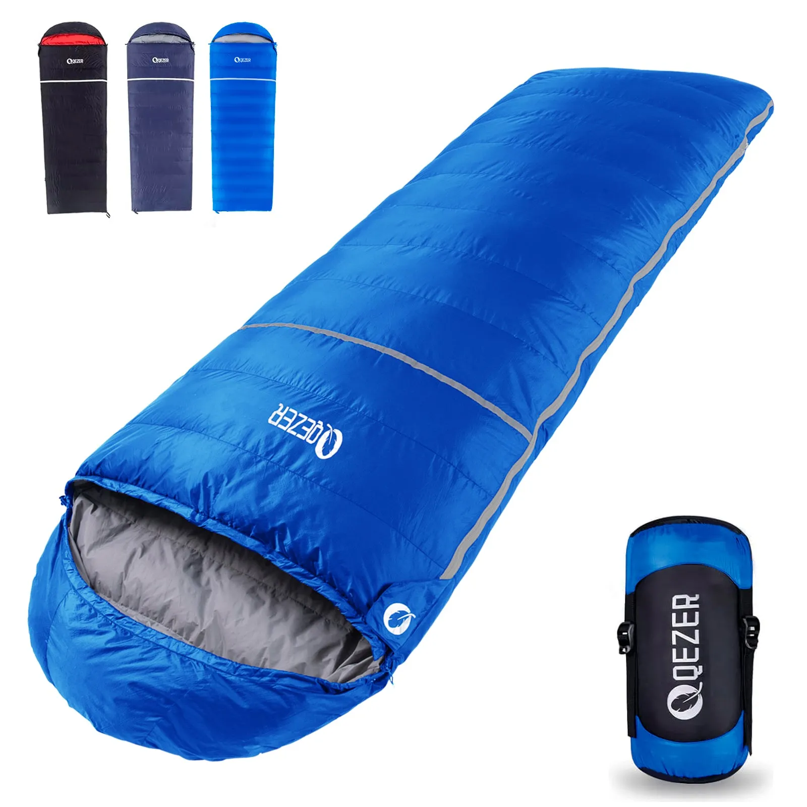Rectangular winter sleeping Bag(QDE-1200)