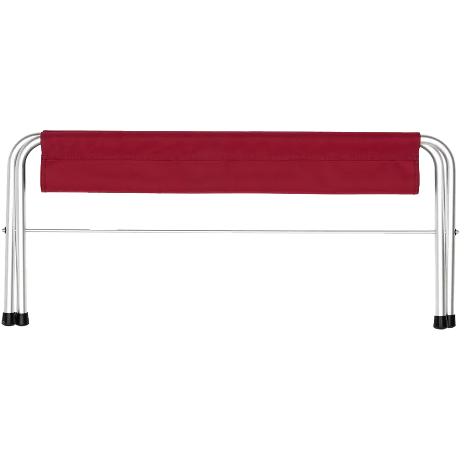 Red Folding Bench