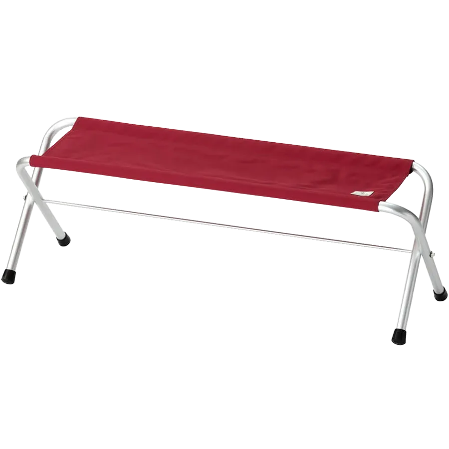 Red Folding Bench