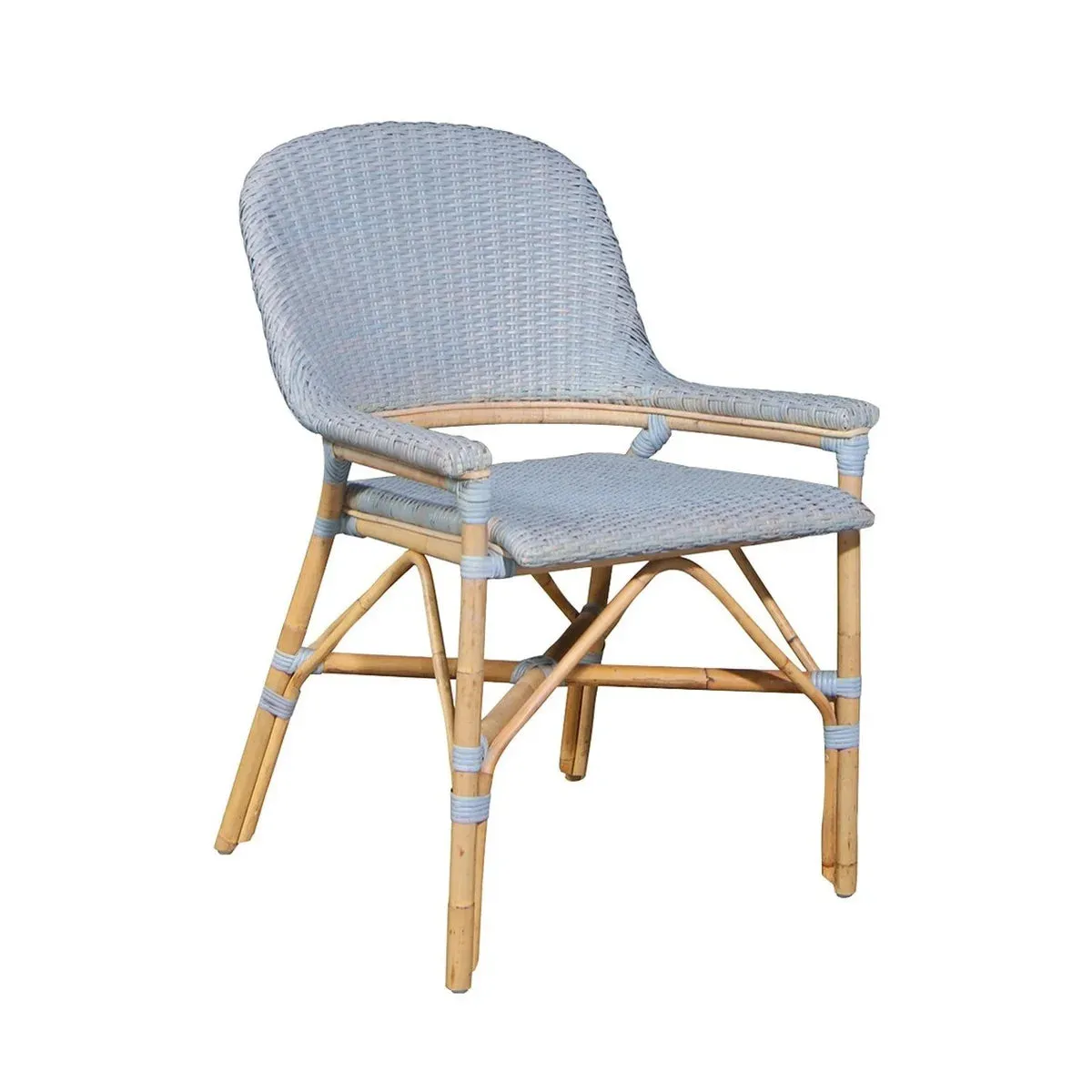 Set of Two Newport Coastal Blue Chairs