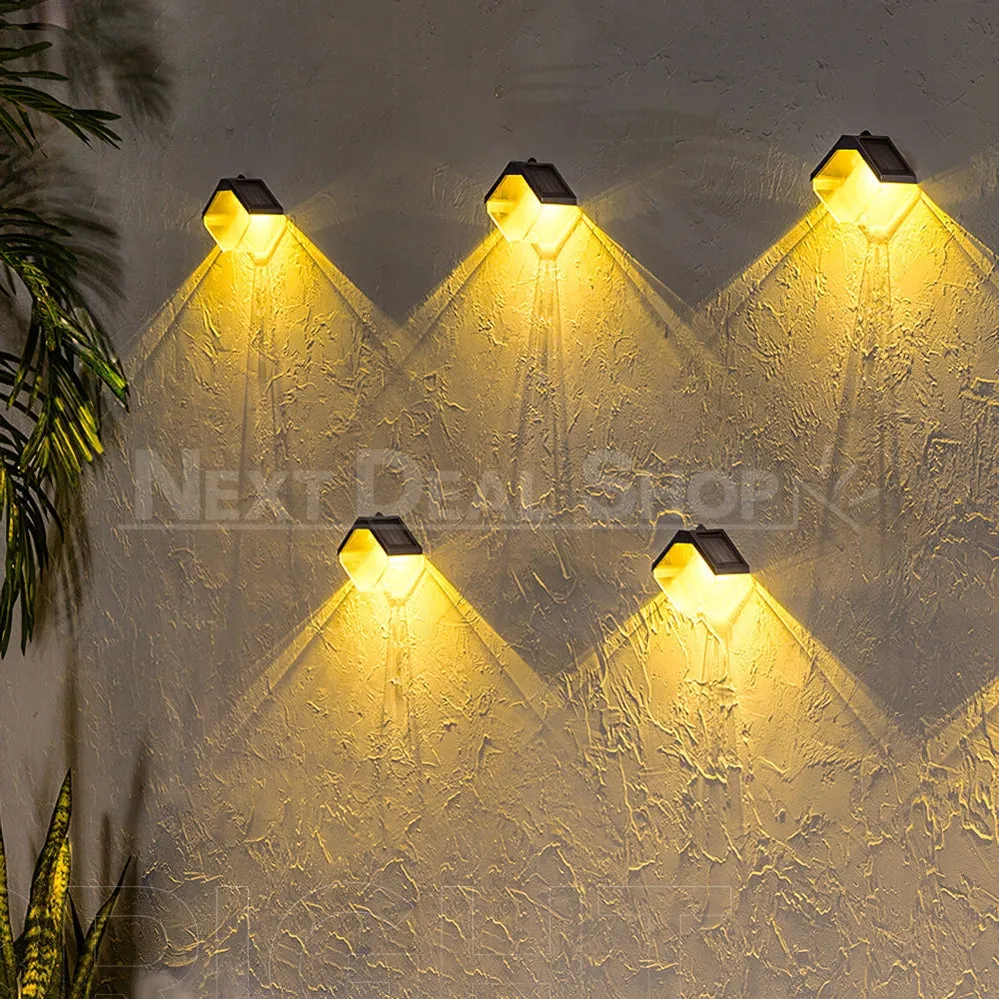 Solar Power Outdoor Decorative Wall Light