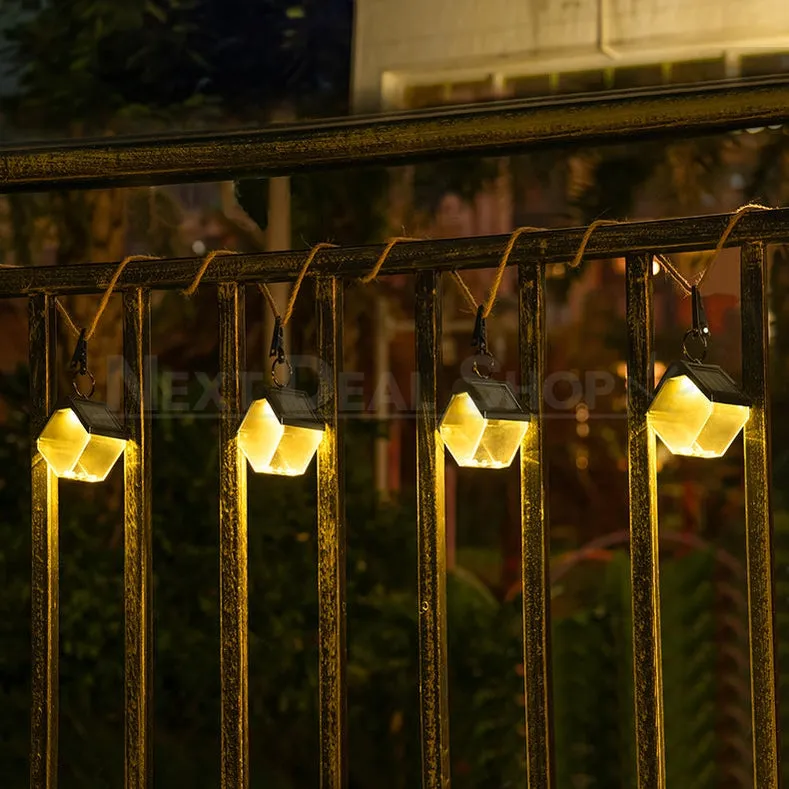 Solar Power Outdoor Decorative Wall Light