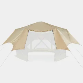 Waterproof Gazebo Rain Tarp for 6-Sided Pop-up Tents with 6ft Panels