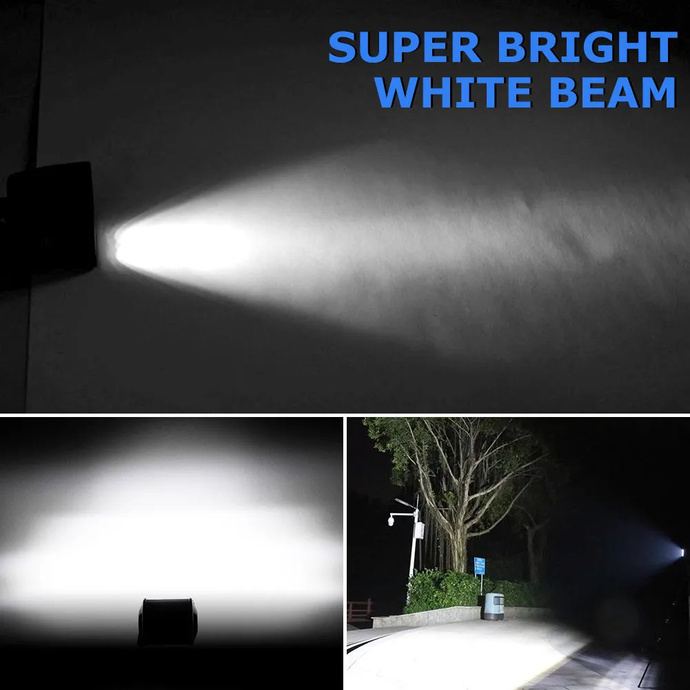 WinPower 4 Inch LED Pods, 120W 1200LM Flood Spot Combo Beam Pods Lights Off Road Light Bar Fog Lights Driving Work Light for Truck Pickup ATV UTV SUV Trailer Boat, White